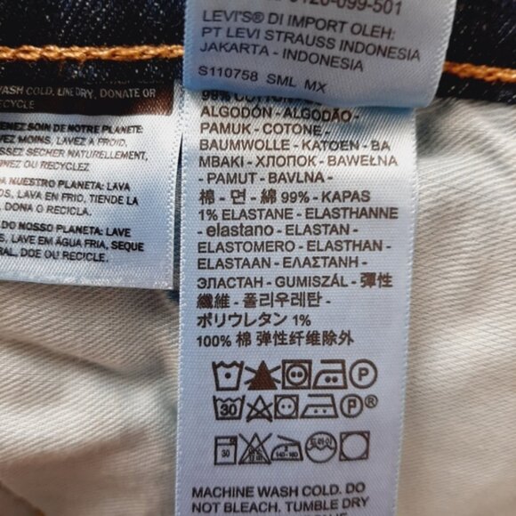 LEVI'S 541 Athletic Taper Fit Big & Tall 18757-0147 Blue Jeans Men's Sz 50 - Picture 12 of 13